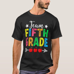 T-shirt Jolie Équipe Professeurs Élèves de Cinquième Rentr