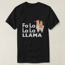 Jolie FA LA LAMA Chemise de Noël