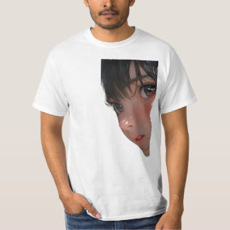 T-shirt Jolie Fille Anime au Style Mignon