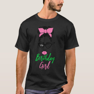 T-shirt Jolie fille d'anniversaire aka tee