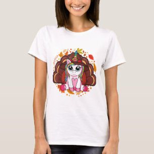T-shirt Jolie Filles d'Action de grâces Enfants Toddler Tu