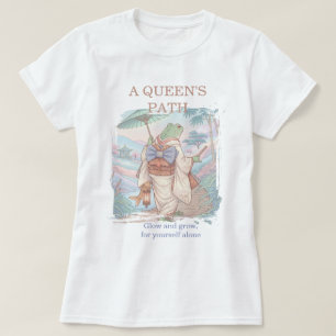 T-shirt "Jolie grenouille esthétique japonaise en kimono -