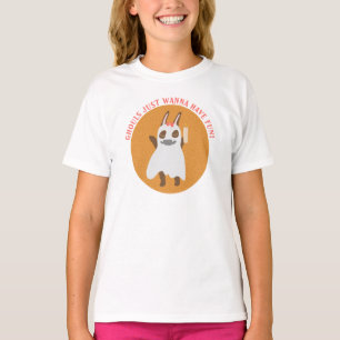 T-shirt Jolie Halloween Ghost Ghouls Juste Vous Voulez S'A