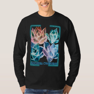 T-shirt Jolie Haworthia Cymbiformis Artistique Aquarelle S