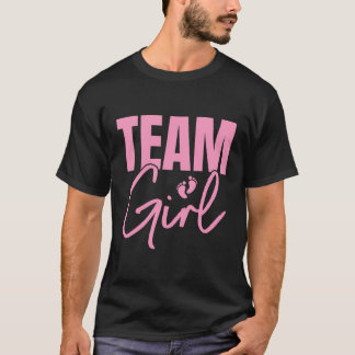 T-shirt Jolie idée de fête de révélation du sexe de l'équi