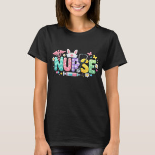 T-shirt Jolie infirmière de Pâques Humour médical