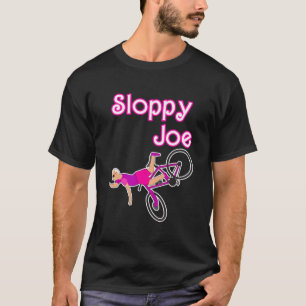 T-shirt Jolie Joe Chemise Drôle Abondante Joe Bicyclette