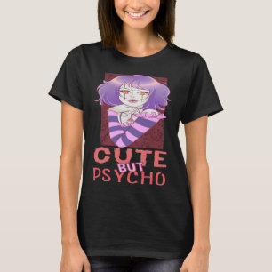 T-shirt Jolie mais psychopathe fille gothique pastel