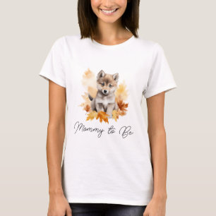 T-shirt Jolie maman Wolf Woodland