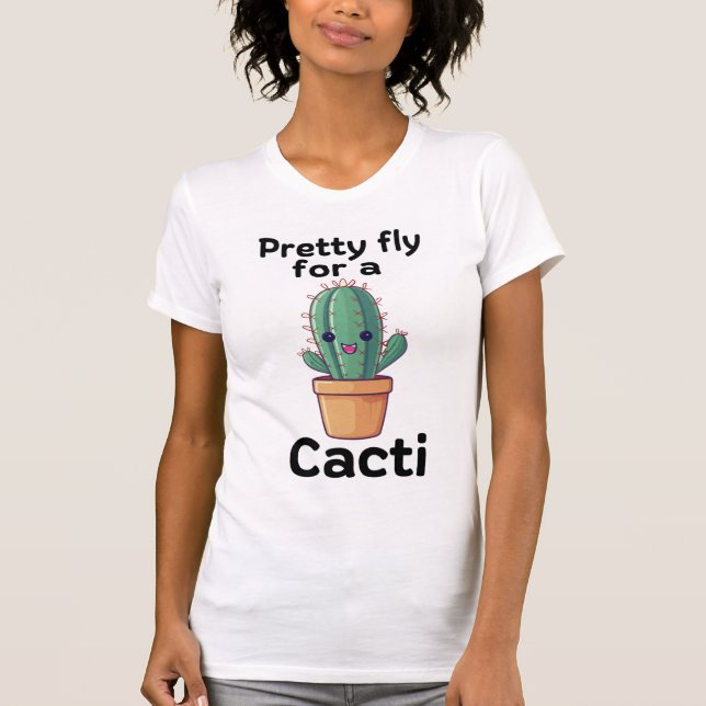 T-shirt Jolie mouche pour un cactus (Devant)