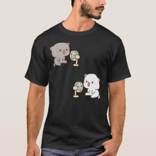T-shirt Jolie Pêche Et Goma Moment Drôle Avec Ventilateur 