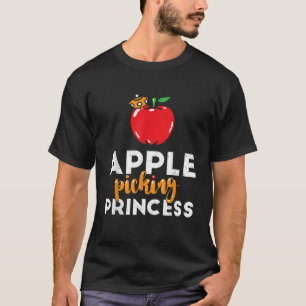 T-shirt Jolie pomme de cueillette Princesse pour les bambi