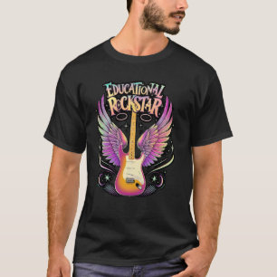 T-shirt Jolie ROCKSTAR ÉDUCATIF Garderie Pré-Maternelle Ja