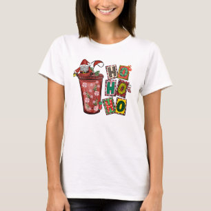 T-shirt Jolie Scandinave Santa Claus Gnome - Coupe de Noël