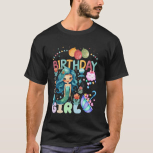 T-shirt Jolie sirène Anniversaire Grenouille Fille Aime si