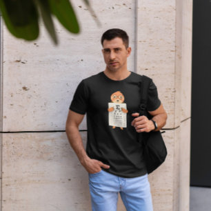 T-shirt Jolie Sloth Avec Eyechart