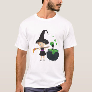 T-shirt Jolie sorcière d'Halloween