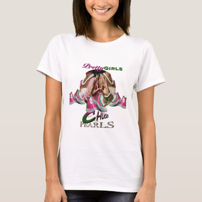 T-shirt Jolies filles (Devant)
