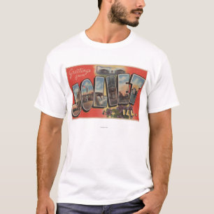 T-shirt Joliet, l'Illinois - grandes scènes 2 de lettre