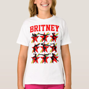 T-SHIRT JOLIMENT PERSONNALISÉE FILLE DE GYMNASTIQUE