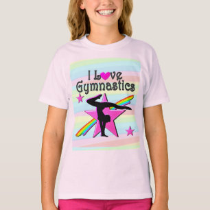T-SHIRT JOLIMENT ROSE J'AIME LE DESIGN GYMNASTIQUE