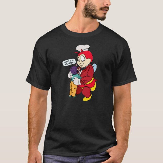 T-SHIRT JOLLIBEE LOVE KITA PINOY FILIPINO (Devant)