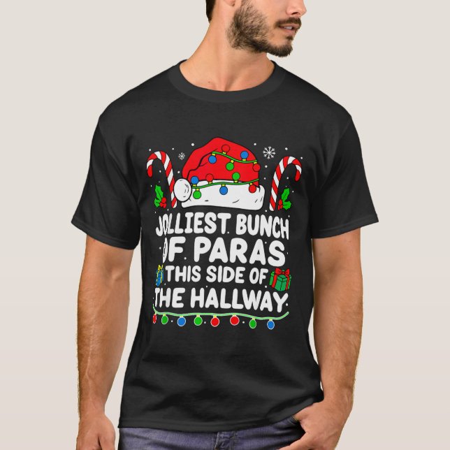 T-shirt Jolliest Bunch Of Paras This Side Of The Hallway X (Devant)