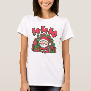 T-shirt Jolly Cartoon Père Noël Noël-67748