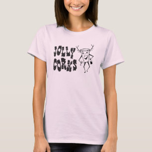 T-shirt Jolly Corks Drôle féminin