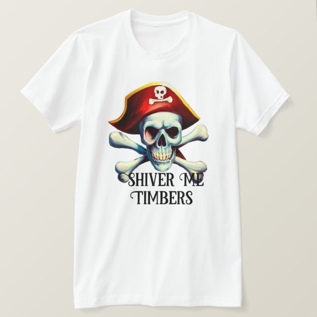 T-shirt Jolly roger (Design devant)