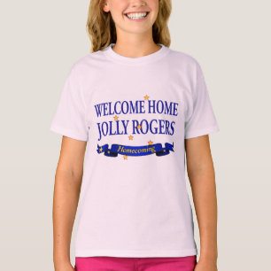 T-shirt Jollys rogers à la maison bienvenus