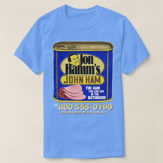 T-shirt Jon Hamms John Ham (Design devant)