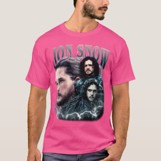 T-shirt Jon Snow Style Vintage