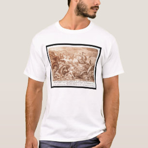 T-shirt Jonas et la baleine, illustration d'une bible, en
