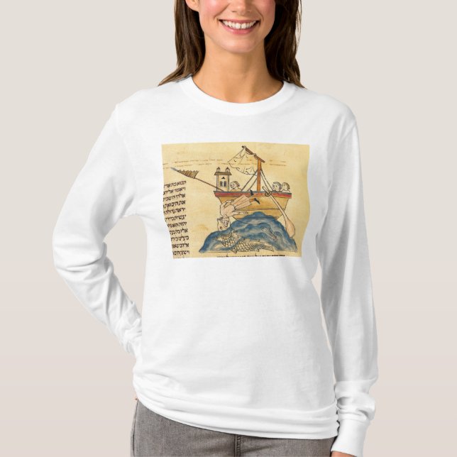 T-shirt Jonas mangé par la baleine (Devant)