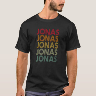 T-shirt Jonas Retro Nom de l'Humour Surnom