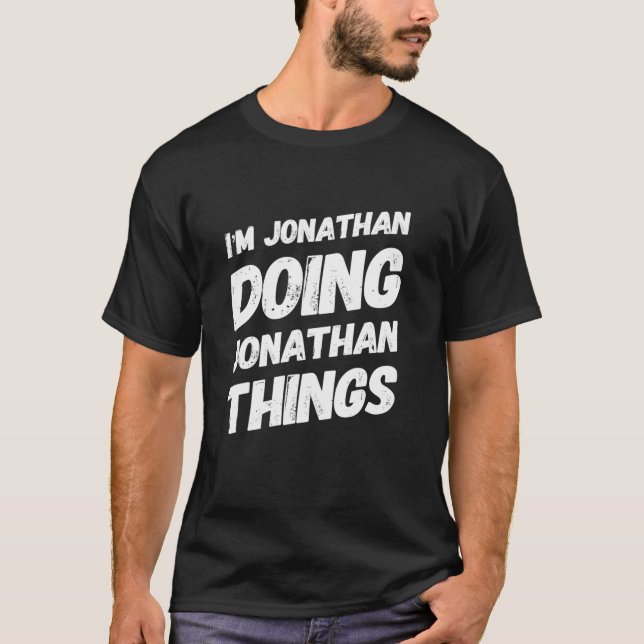 T-shirt JONATHAN JONATHAN JONATHAN FAIT DES CHOSES Personn (Devant)