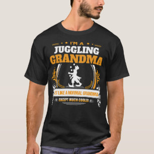 T-shirt Jonglage Grandma Cadeau en fer à cheval équitation