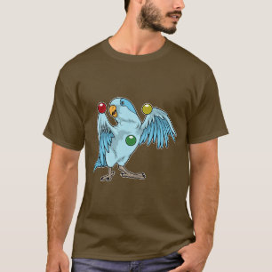 T-shirt Jongler de perroquet