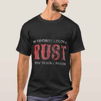 T-shirt Jongler ma couleur préférée est rouille Junkin