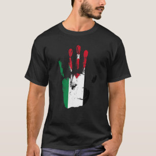 T-shirt Jordanie Drapeau Hommes Femmes Enfants