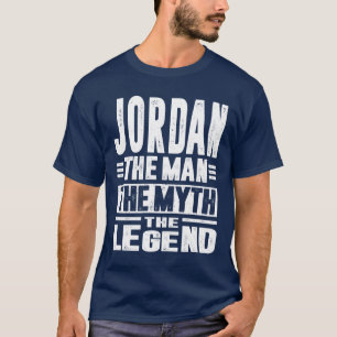 T-shirt Jordanie Nom personnalisé Anniversaire Cadeau