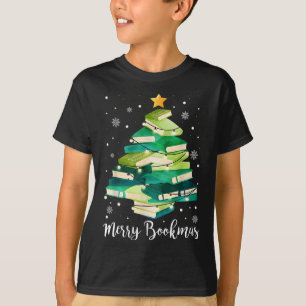 T-shirt Jory Books Livres Pine Tree Fun Lover Lover Ch