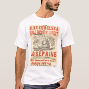 T-shirt "Josephine" à la publicité de la Californie