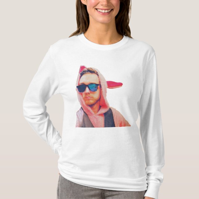 T-shirt Josh Bunny - Pour elle (Devant)