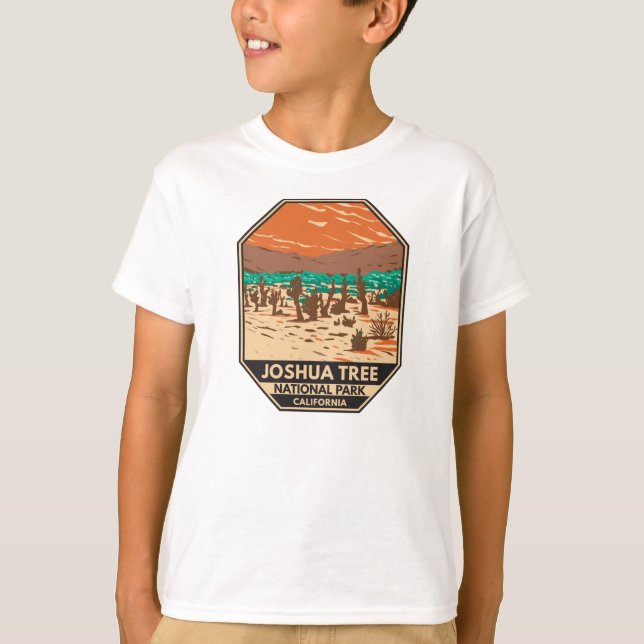 T-shirt Joshua Tree National Park Turkey Flats Sand Dunes (Devant)