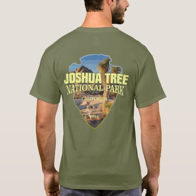 T-shirt Joshua Tree NP (flèche) (Dos)