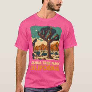 T-shirt Joshua Tree Park Adventure Explore Nature Randonné