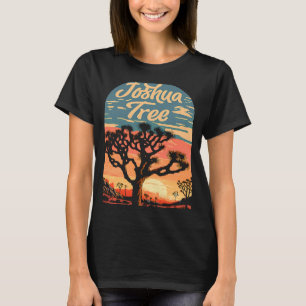 T-shirt Joshua Tree Sunset Retro Classic National Park 80s