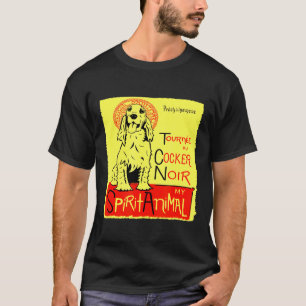 T-shirt Jote Cocker Spaniel Dog Art Cocker